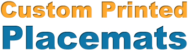 Custom Printed Placemats Logo